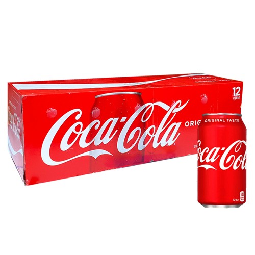 Nước Ngọt Coca Cola 12 lon x 355ml