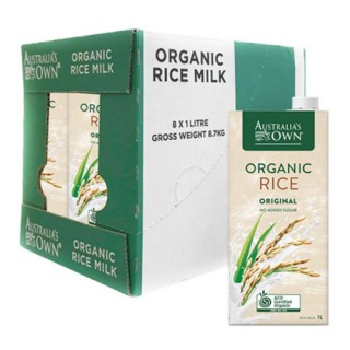 Sữa gạo hữu cơ 8 hộpx1L