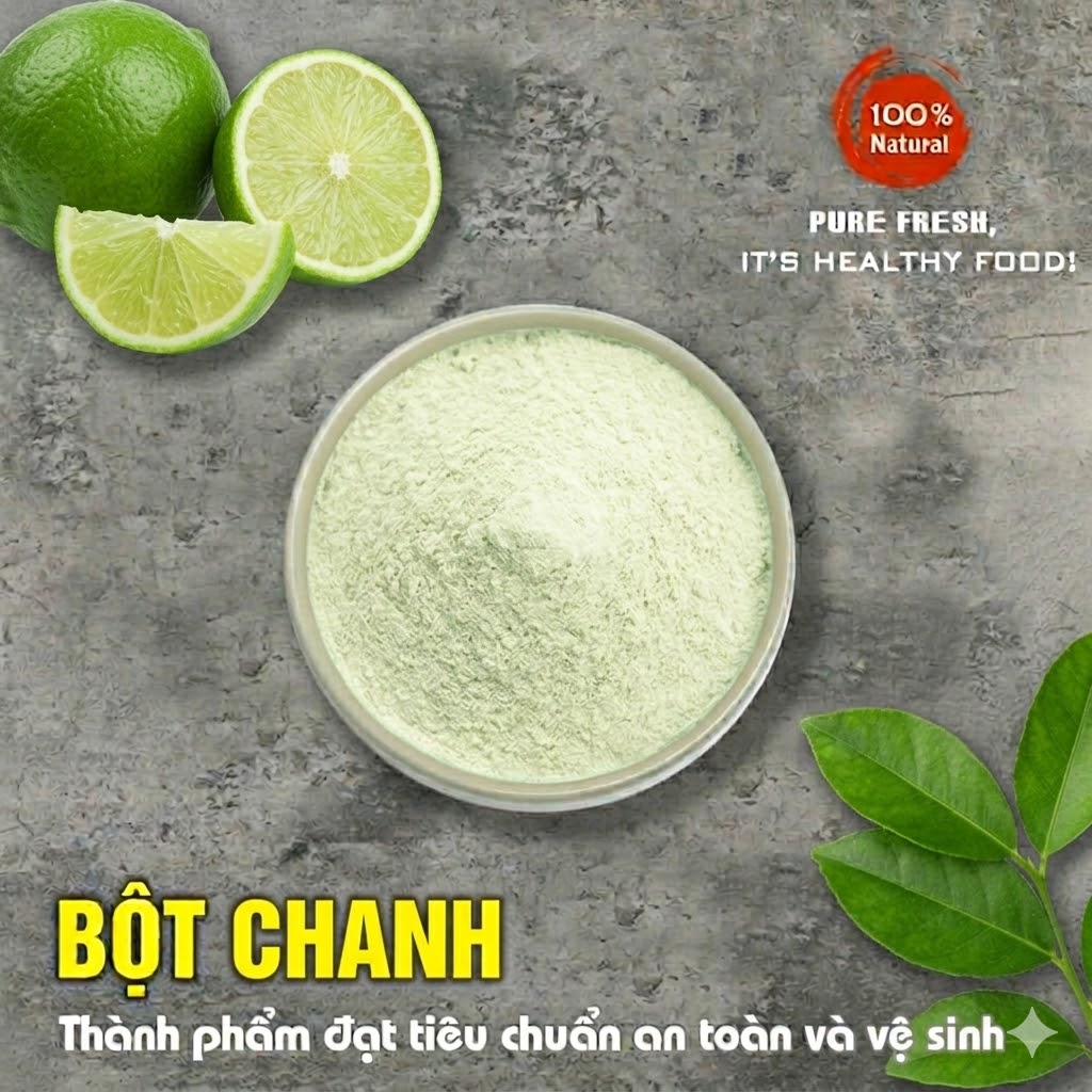 Bột Chanh Sấy Thăng Hoa (Freeze Dried Lime Powder) Nông Sản Đặc Sản ...