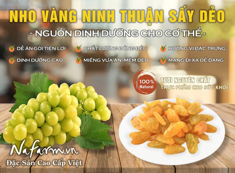 nho-vang-minh-thuan-say-deo-minh-thuan-dried-golden-grapes-dac-san-cao-cap-nafarm-vn-093-8828-553